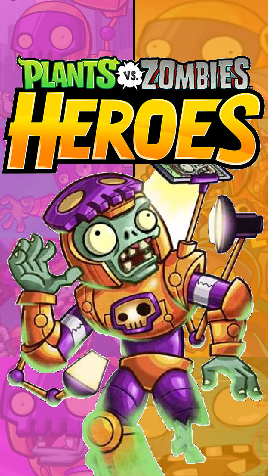 Plants vs Zombies Heroes Game Poster, Exclusive Art, NEW