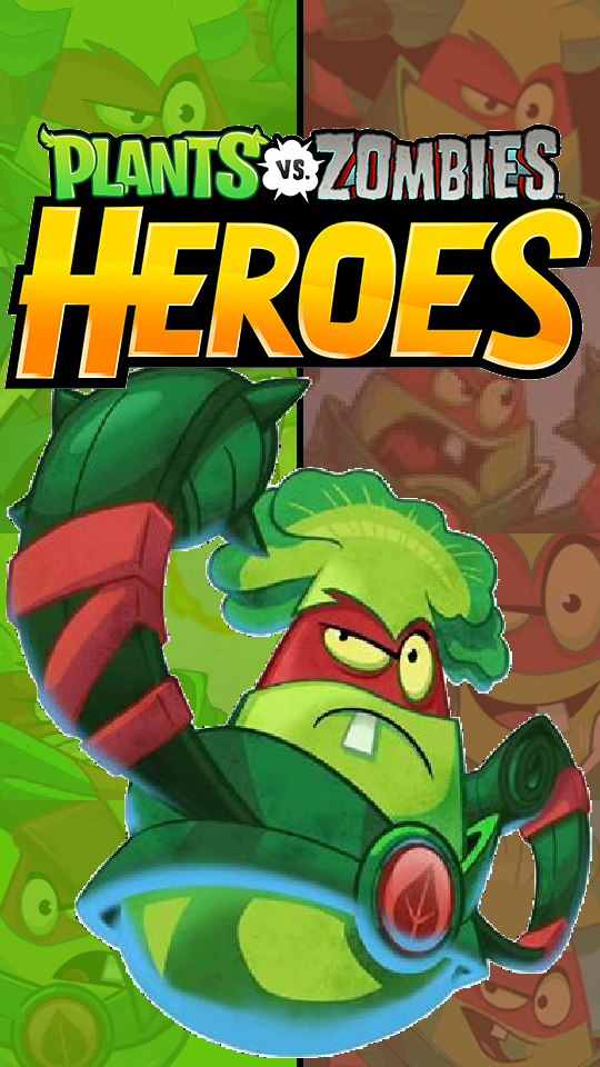 PvZ Heroes Grass Knuckles Iphone Wallpaper