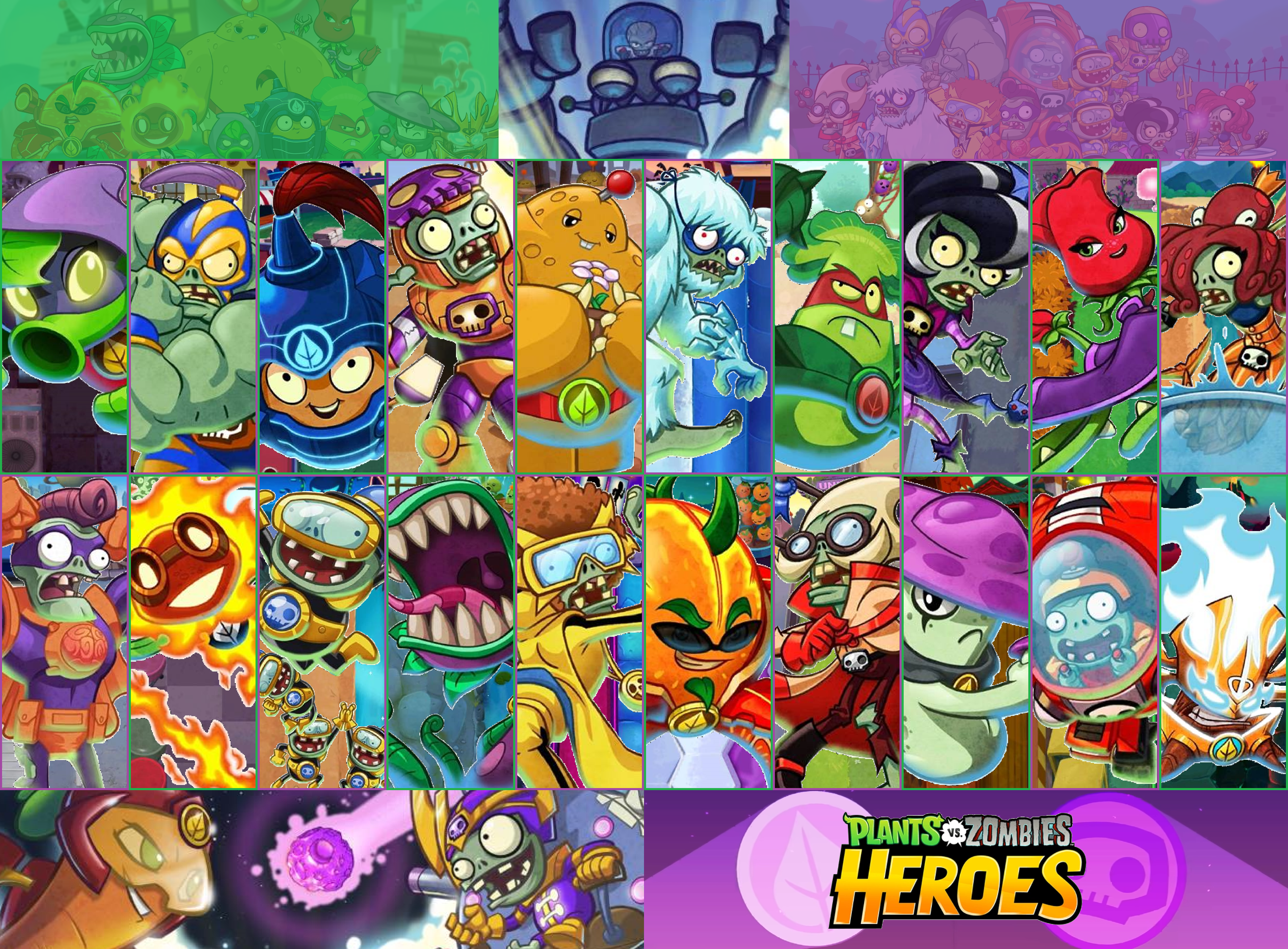 Plants vs Zombies Heroes 5th Year Wallpaper by PhotographerFerd on  DeviantArt