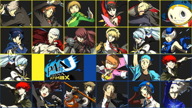 Persona 4 Arena Ultimax Wallpaper Remake