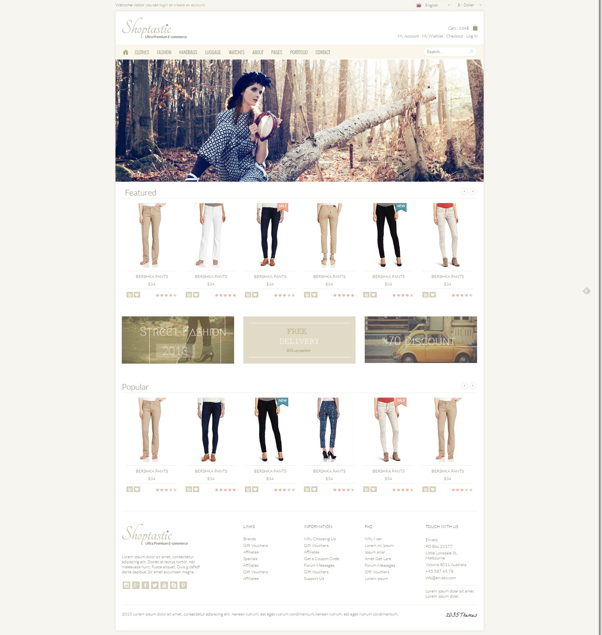 Shopmania - Responsive Ecommerce Theme