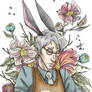 Floral time rabbit