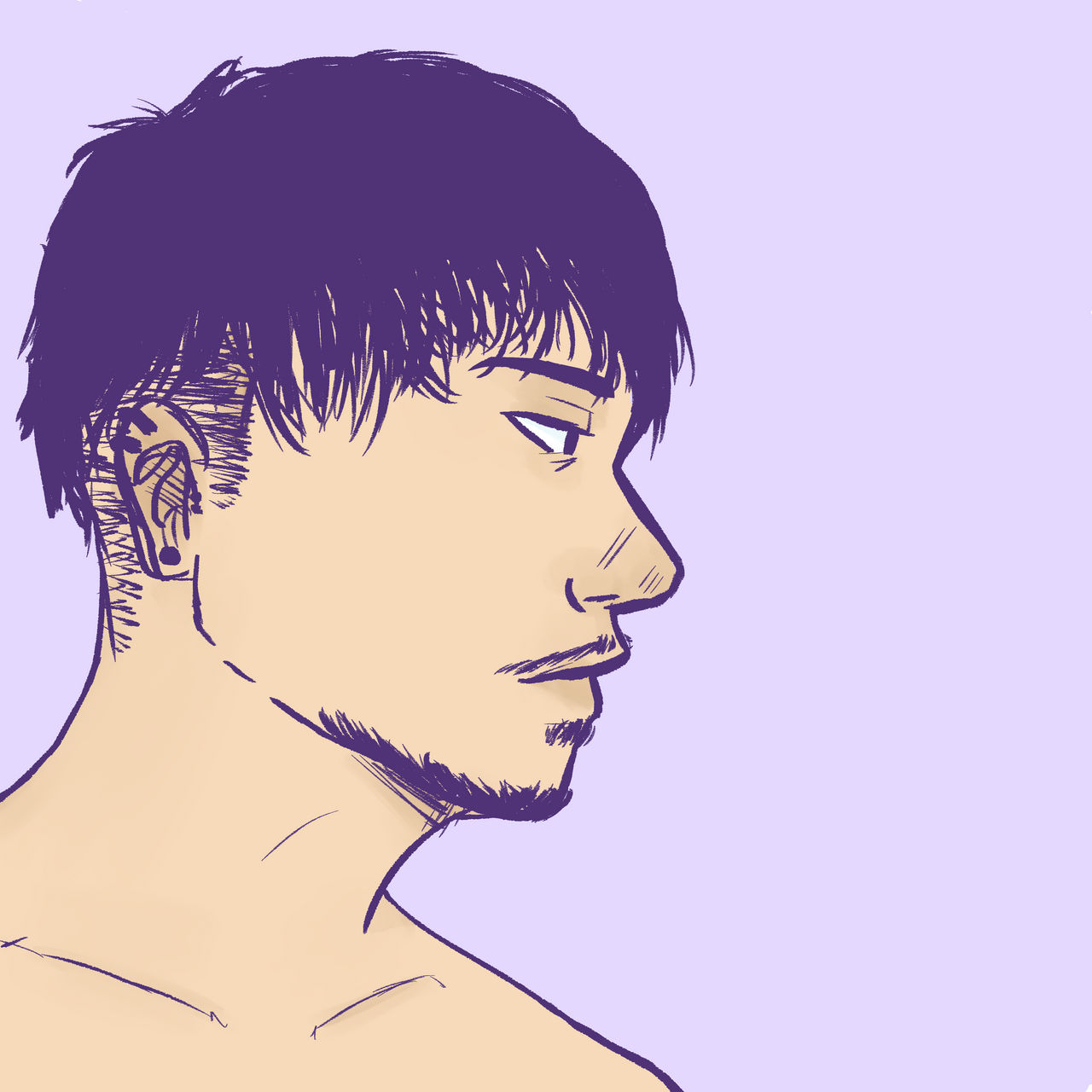 side profile by soonvsas on DeviantArt