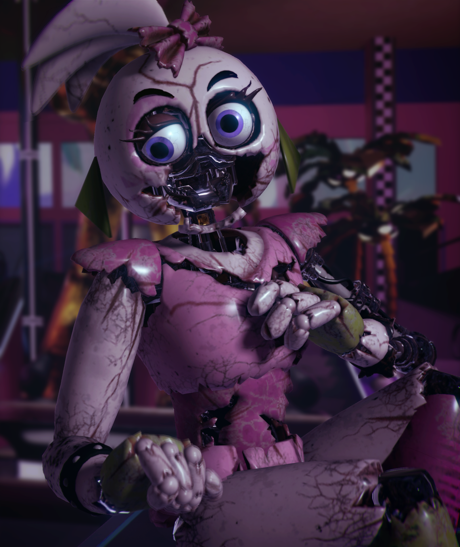 ArtStation - Five Nights at Freddy's: Security Breach - Shattered Chica