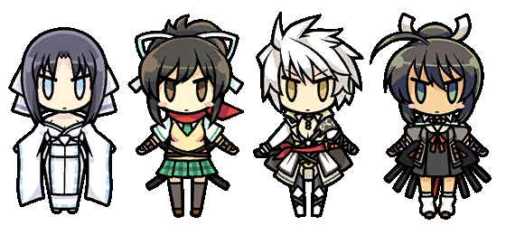 Senran Kagura Estival Versus - Character Icons by CrimsonAkato on