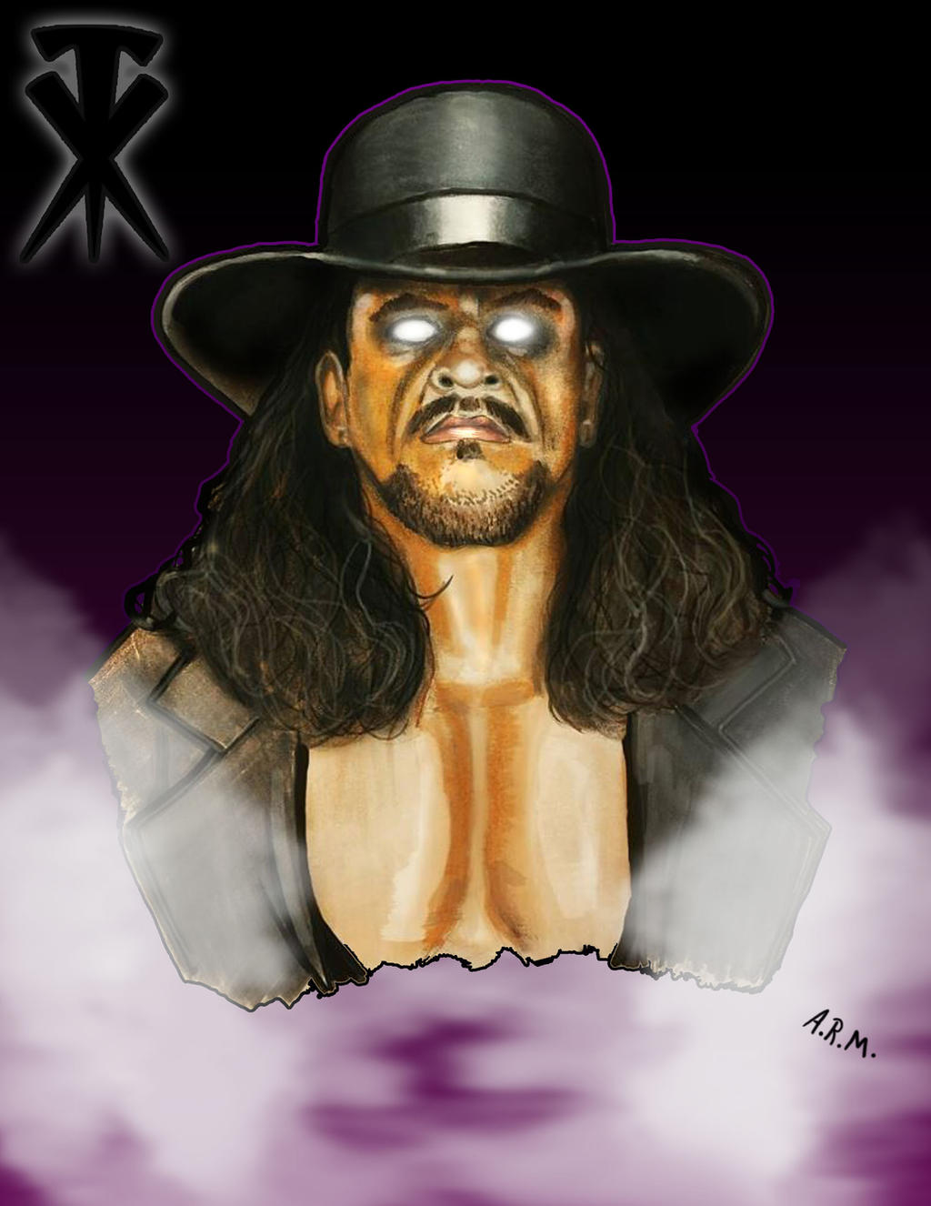 Undertaker Pattern Undertaker (enhanced marker drawing) by ARTbyARM on DeviantArt