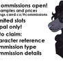 Commissions open