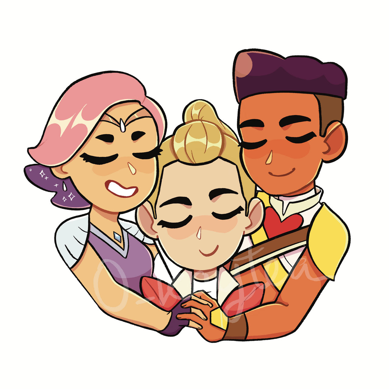 Best friend squad by O-kaytea on DeviantArt