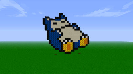 Minecraft Snorlax