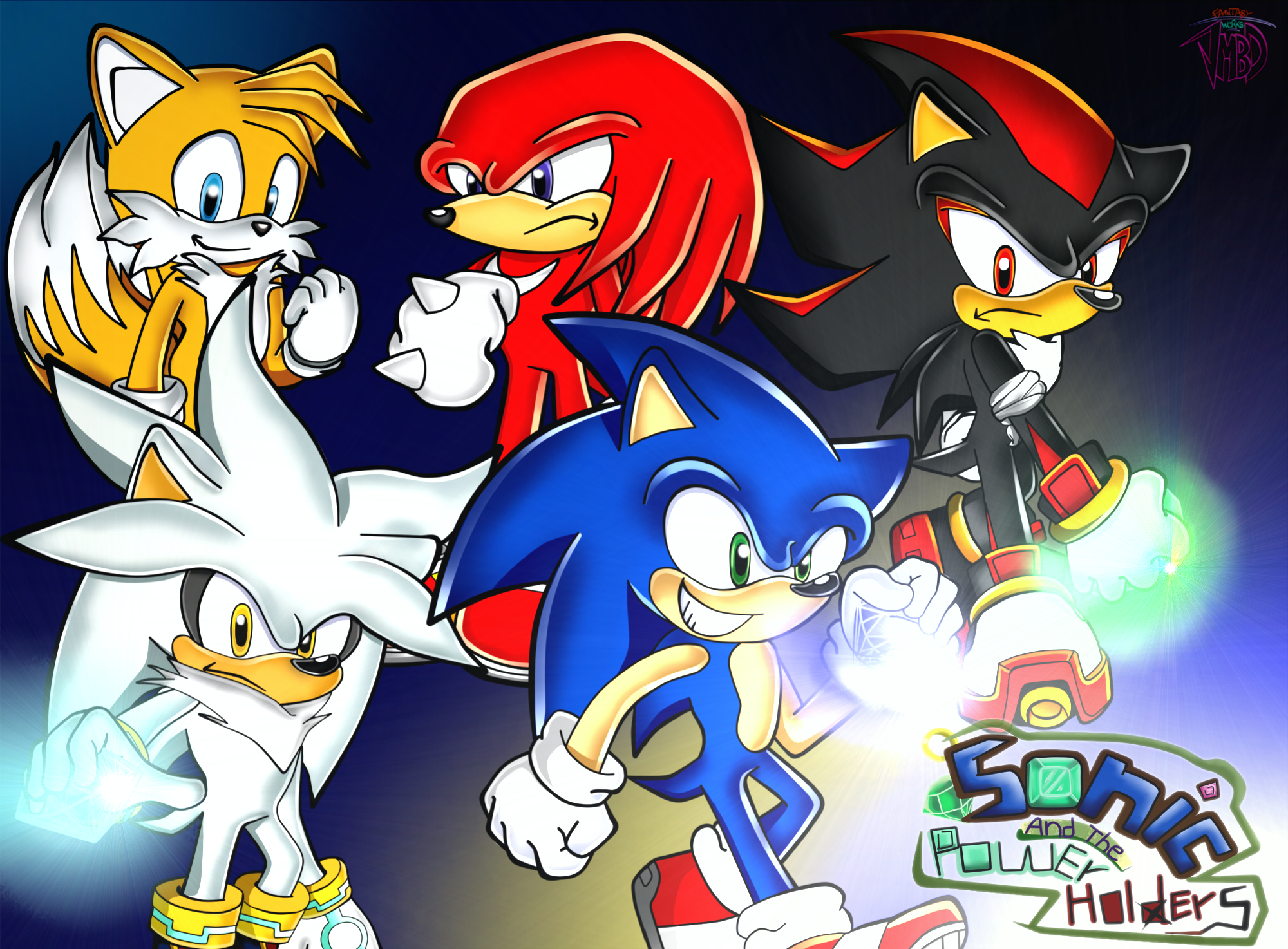 Sonic and the power holders: some heroes