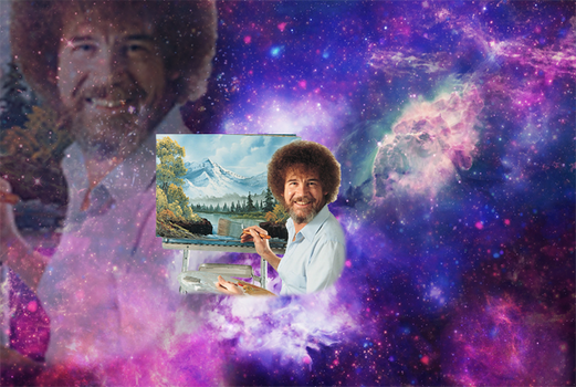 Bob Ross In Space