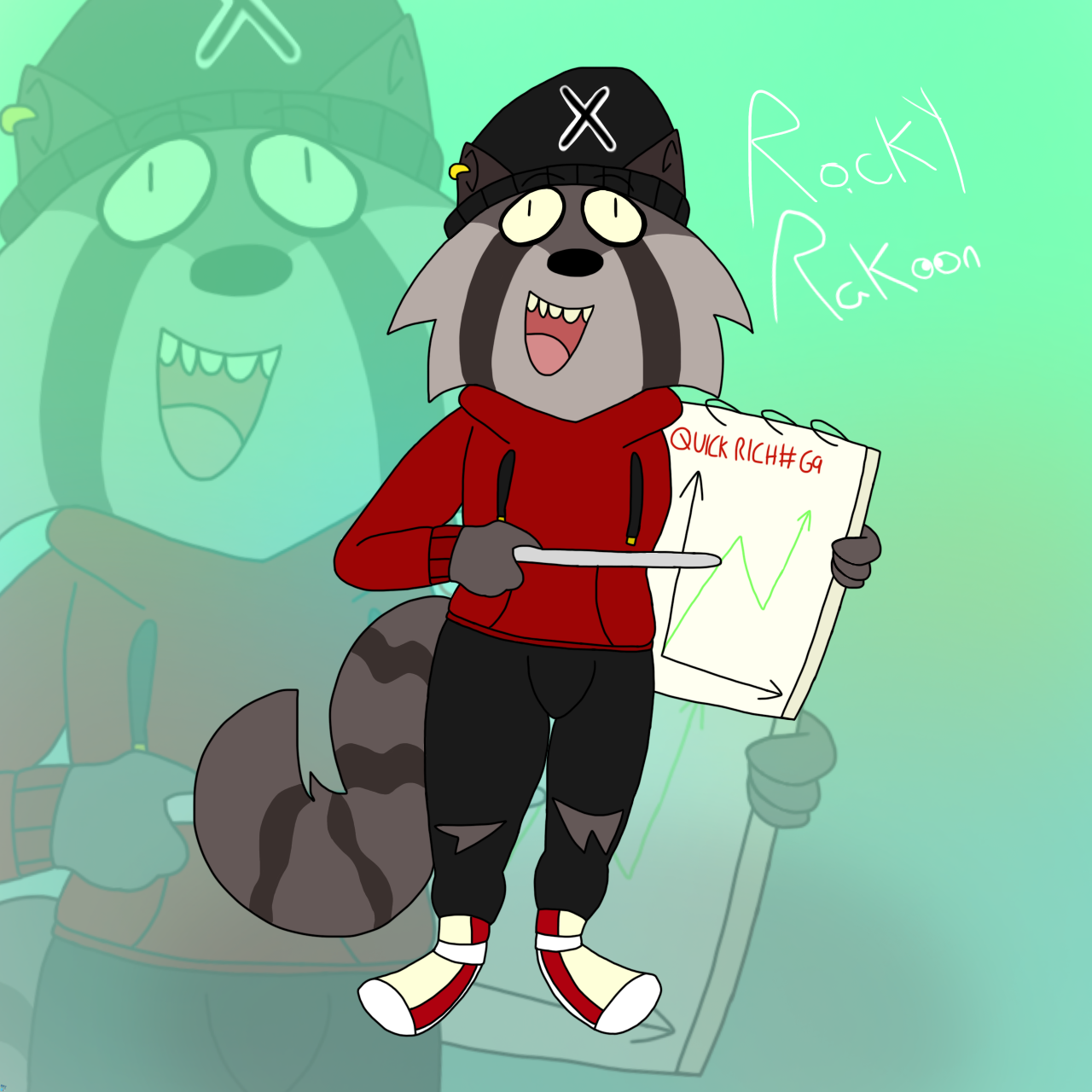 Rocky Rakoon Poster Deviantart Rocky Rakoon by RagzzPizzle on DeviantArt