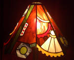 Steampunk lamp shade by Lindylou4321