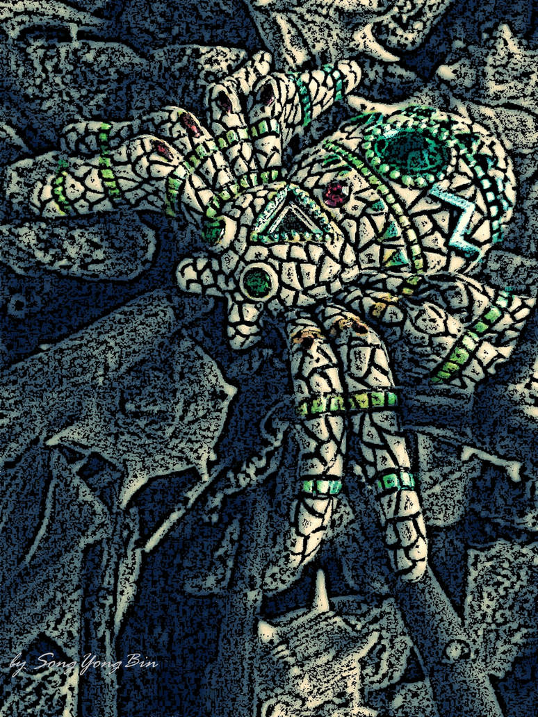 Maya spider by SongYongBin on DeviantArt