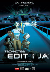 Plakat - Technotise Edit i Ja