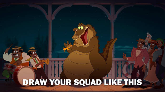 Draw the Squad - Disney Edition No.6