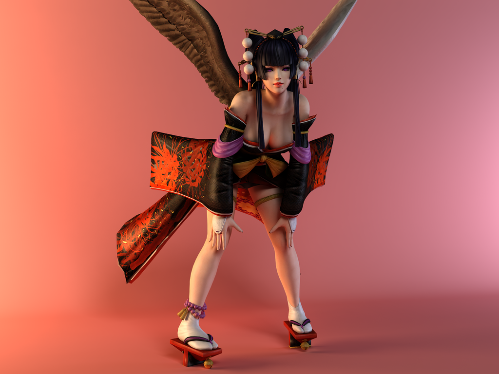 Dead or Alive 5 - Nyotengu Cos 1