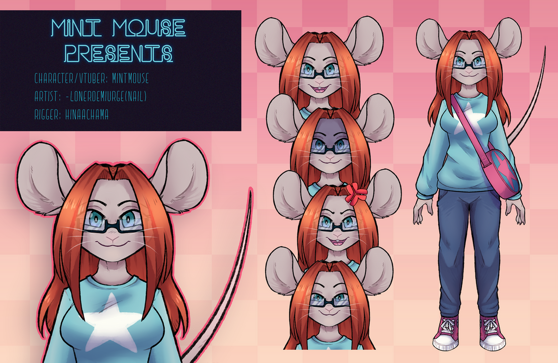 MintMouse - Live2D model by lonerDemiurge on DeviantArt