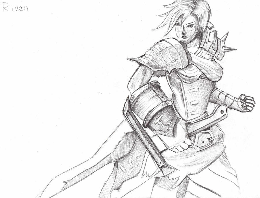 Draw Riven From D2 Riven by red8981 on DeviantArt