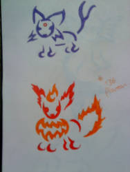 espeon and flareon