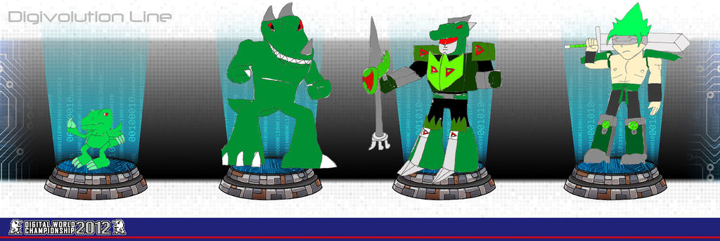 Digimon oc Digimon and digivolution #1 by TMNTony on DeviantArt