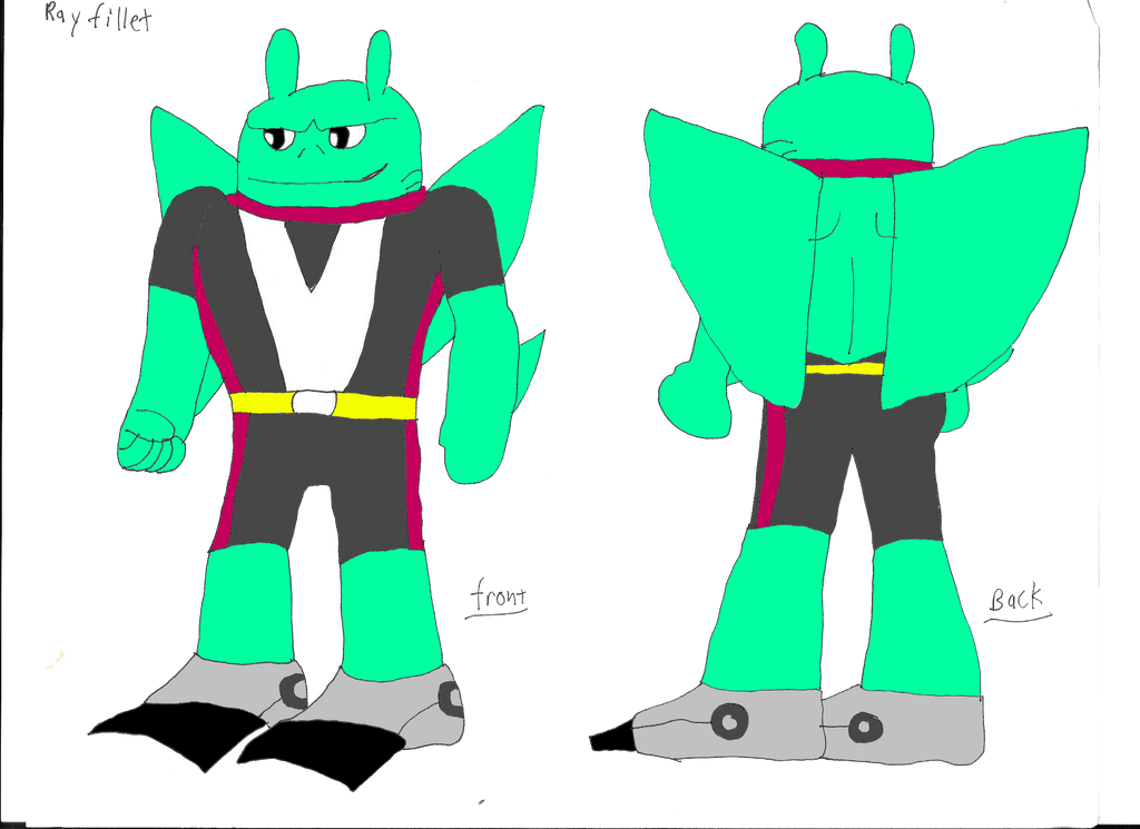 TMNT OS Ray Fillet by TMNTony on DeviantArt
