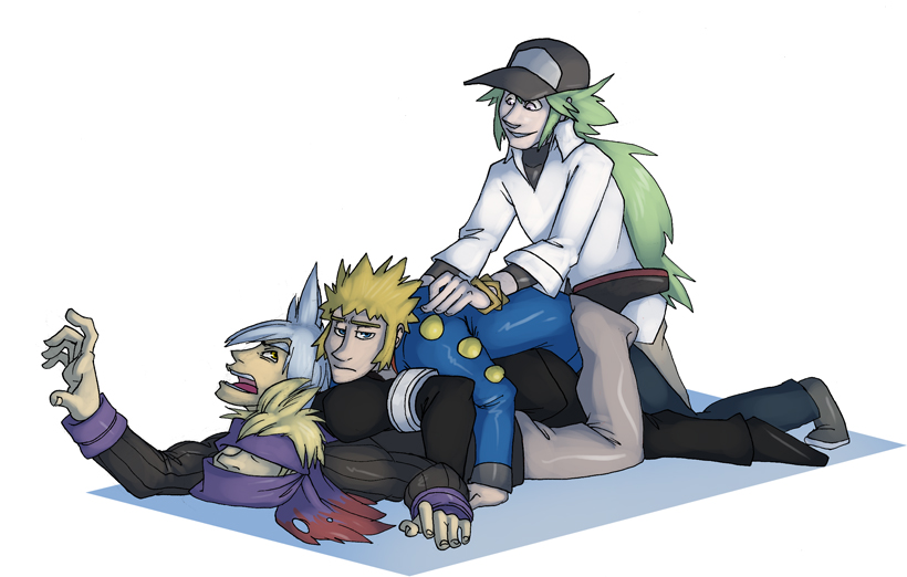 A pile of pokeboys