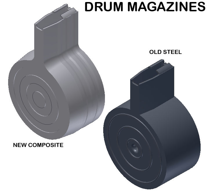 Drum Mags -New and Old- by CrazyRonn on DeviantArt
