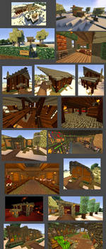 Modded SMP Town