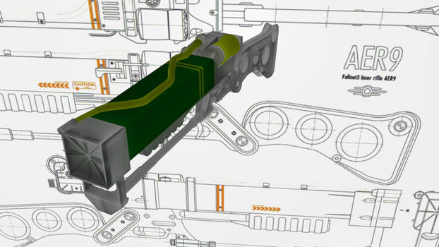 Fallout Laser Rifle 