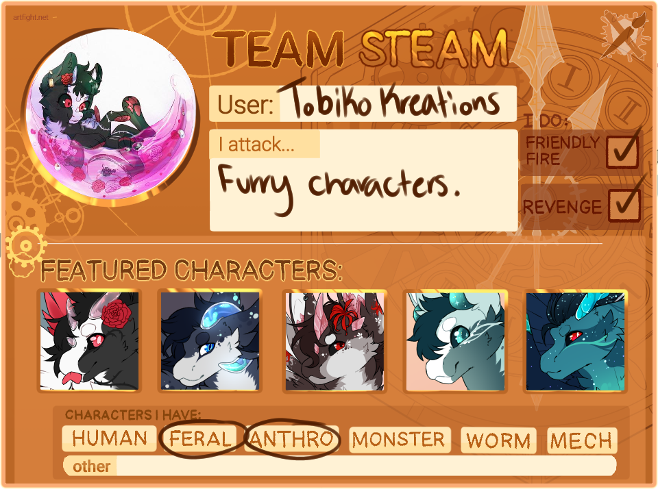 Artfight Profile by vesperate on DeviantArt