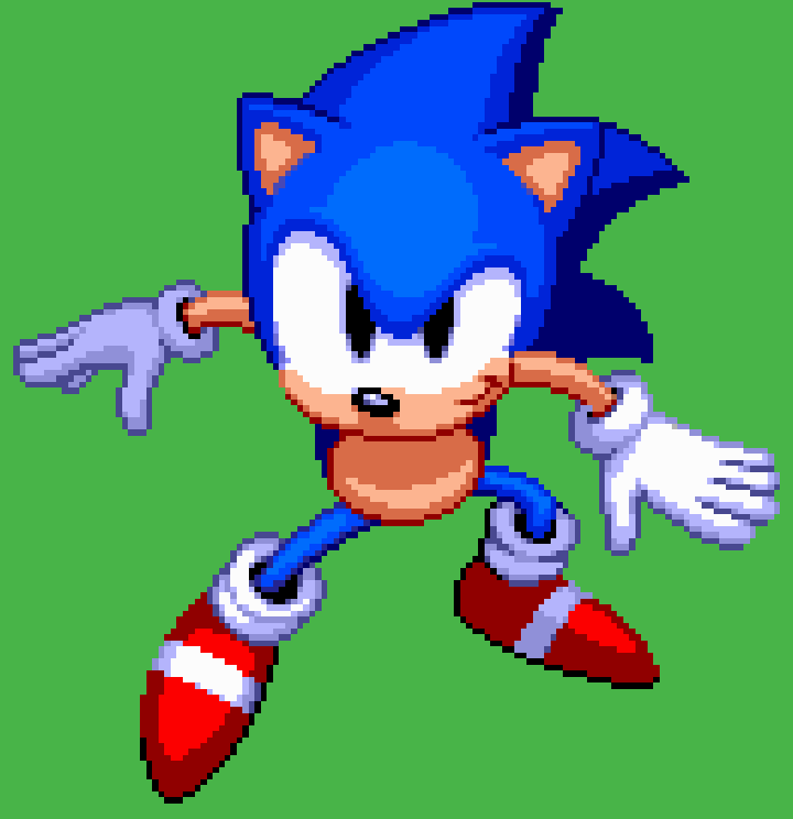 Sonic 1 Forever with Cartoony Sprites by SonicOverhaul on DeviantArt