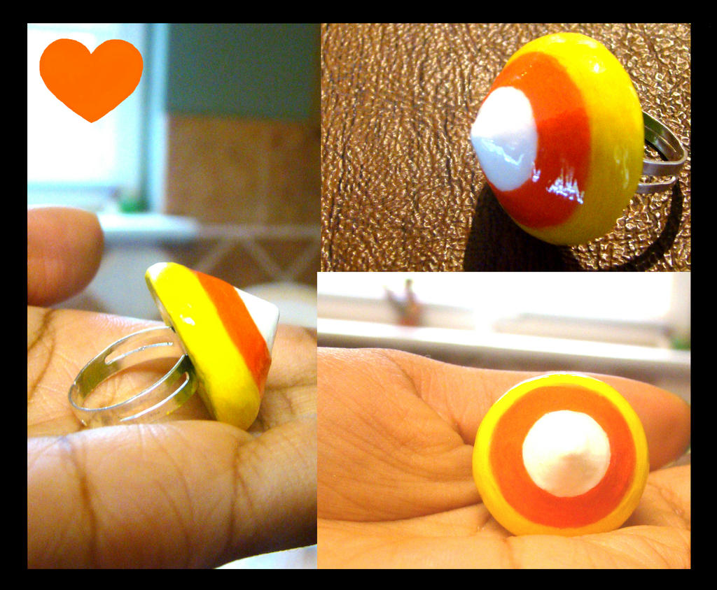 Fat Candy Corn Ring