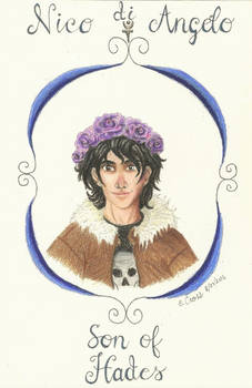 The Flower Crowns of Olympus: Nico di Angelo