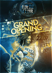 Flyer - Grand Opening - EventClub