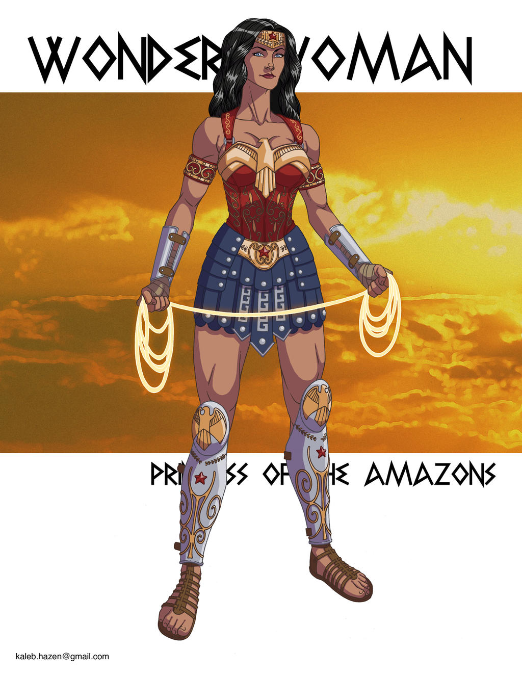 Wonder Woman: Princess of the Amazons!