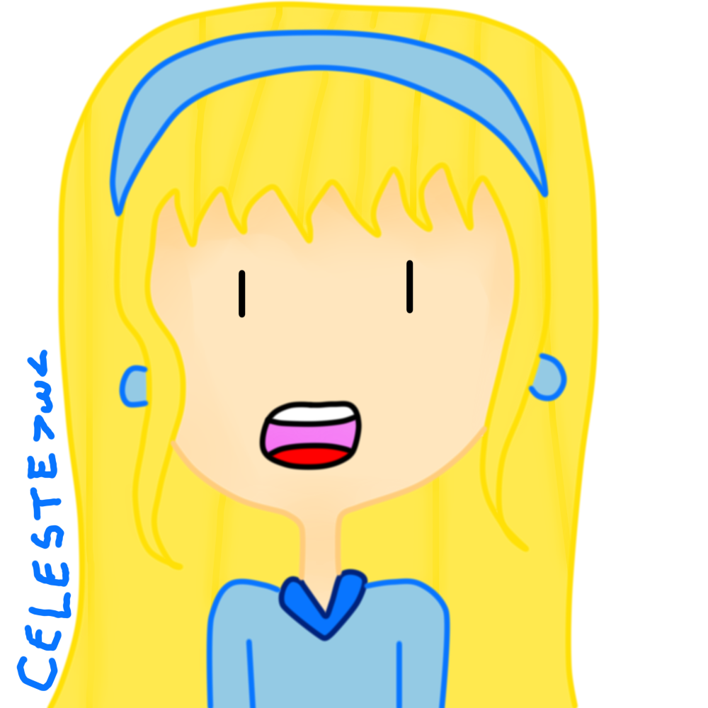 QUINTO  DIBUJO GRATIS ... CELESTE   .W.