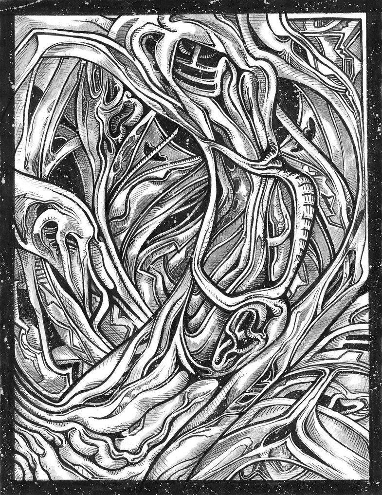 Abstract Flow Drawing Abstract Flow by bsoy on DeviantArt