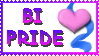 Bi Pride Stamp by LilyFlare