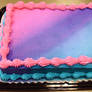 Bi Colors Cake