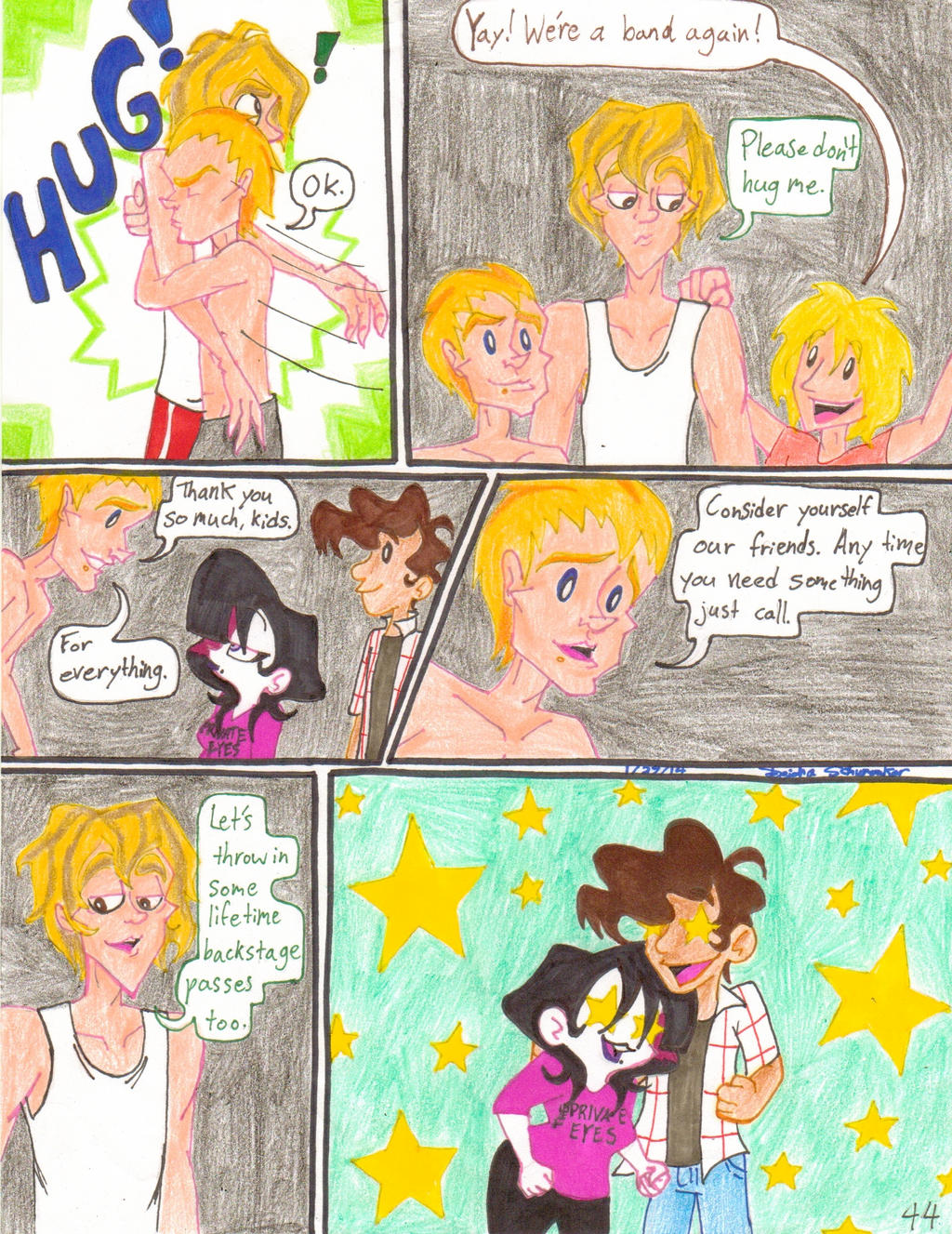 Rocky and Plum Rock the New year pg. 44
