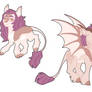 Custom: Dragon-Kirin Hybrid Twins!