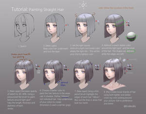 Tutorial: Painting Straight Hair