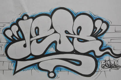 Jefe graffiti sketch