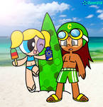 Bubbles n' Cybrus: You should used sunblock by RoseMary1315