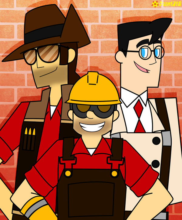 TF2: Aussie, Texan n' German