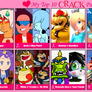 My Top 10 Crack Pairings Meme