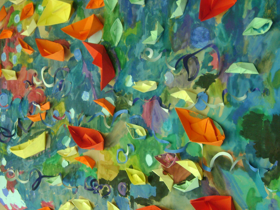 Paper Boats by ivon4 on DeviantArt