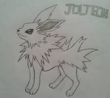 pokermon Jolteon Drawing