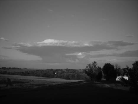 Cumulonimbus in the East.